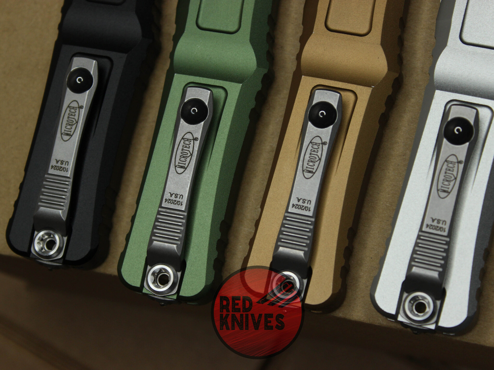 Нож Microtech Troodon 3 T/E Tanto Black - рукоять черный алюминий