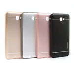 Чехол ТПУ+металл для Samsung Galaxy J7 Prime, 009511 Розовый