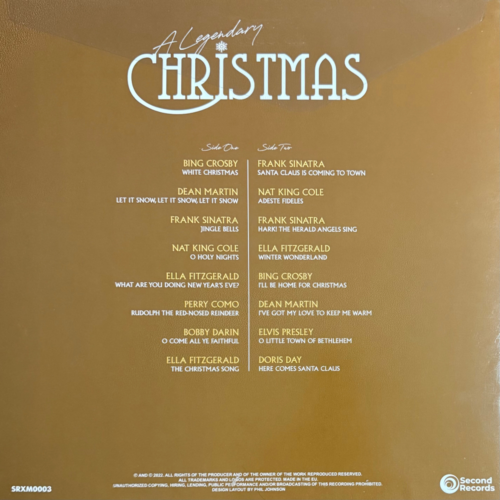 Виниловая пластинка Сборник A Legendary Christmas 3 LP