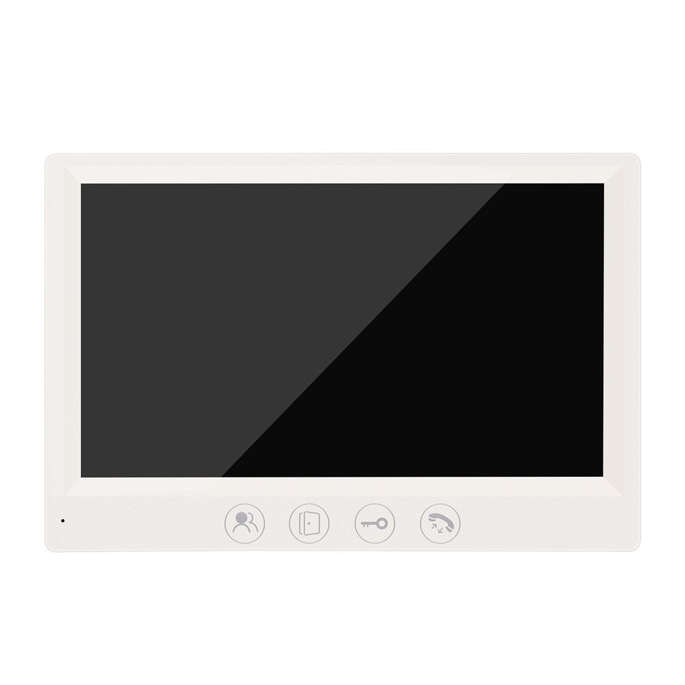 Комплект видеодомофона FULL HD 7" W/S, для дома с электромеханическим замком на калитку