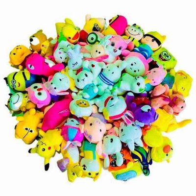 Мягкие игрушки 20 см - микс 100 шт.