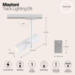 Трековый светильник Technical TR005-1-GU10-W