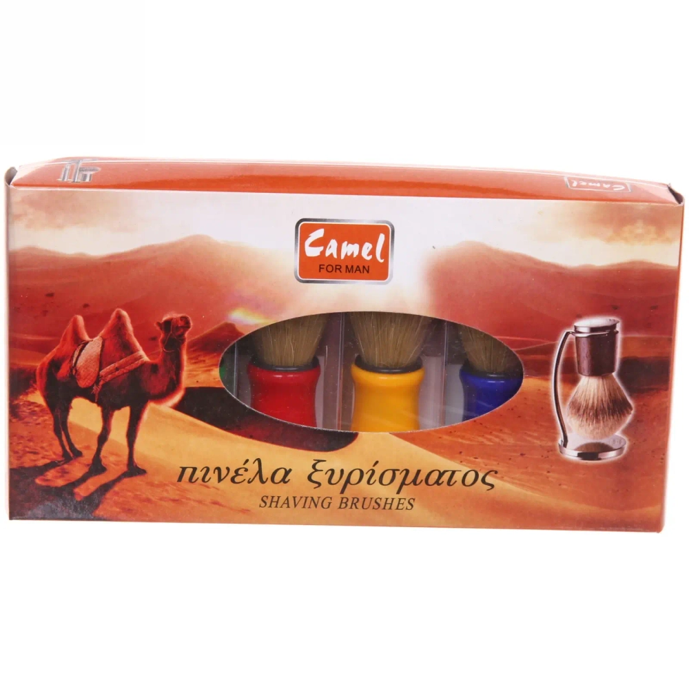 Помазок для бритья в пластиковой коробке «Томас», цвет ручки микс, 8,5см