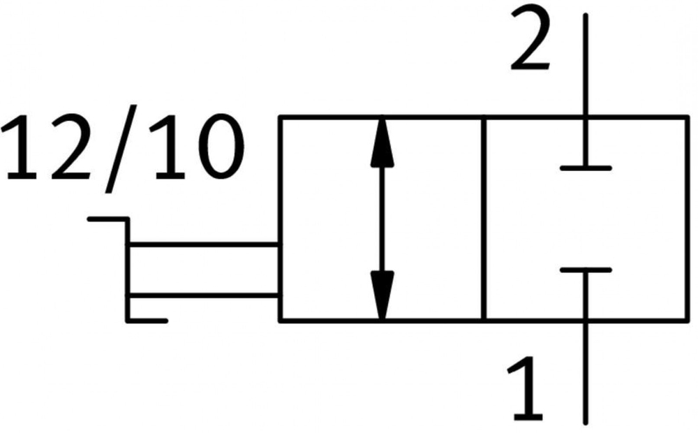 HE-2-3/8-QS-10 Отсечной клапан