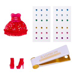 Rainbow High - Модная кукла Vivienne Rouge (Красная) Be Dazzling Fashion 597803