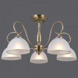 Люстра на штанге ILLUMICO CAPELLA IL0621-5CSQ-24 AB CAPELLA