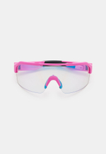 Спортивные очки с диоптриями GOG Thor C / Matt Neon Pink-Black / Photochromic Blue Lens