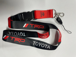 Toyota (черный) / Брелок, шнурок для ключей на шею Toyota (Тойота), ланъярд, крафт, синий (1 шт)