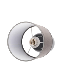 Светильник настольный JH2-02-gy E14 IP20 130х130х255мм керамика; ткань; PVC-пластик сер. JazzWay 5062320