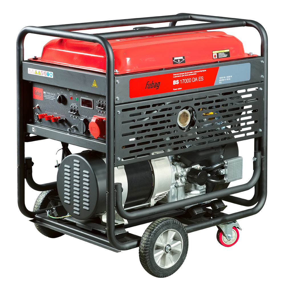 Бензиновый генератор трехфазный Fubag BS 17000 DA ES