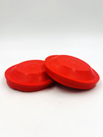 Заглушка фары красная D105 мм ВАЗ 2170 Приора комплект 2 шт