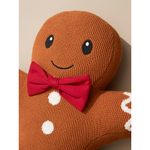 Подушка вязаная classy gingerbread из коллекции new year essential, 40х50 см