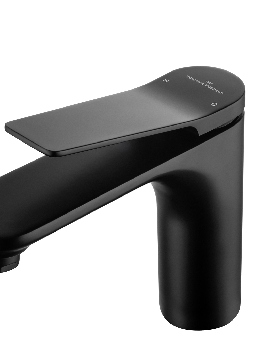 Смеситель для раковины WONZON & WOGHAND, Черный матовый (WW-XH-010-MB)