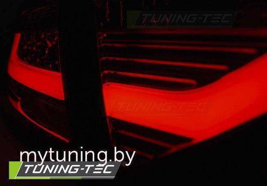 Задние фонари red smoke led bar для Audi A5 coupe