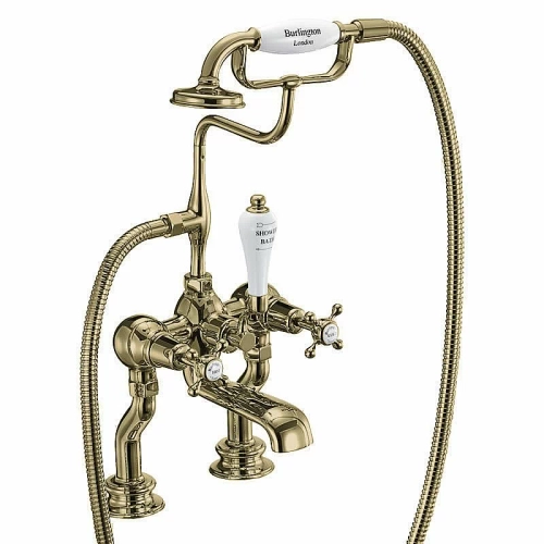 Смеситель для ванны Burlington Regent CLR15-QT GOLD золото