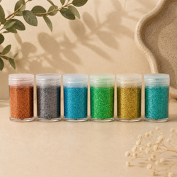 Набор декоративных блесток (глиттера) для творчества, 32 цвета