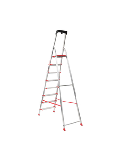 Стремянка Gigant анодированные боковины, 8 ступеней, PROFI AAA-06