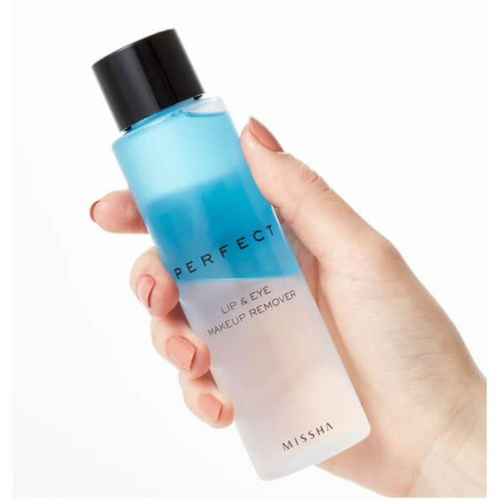 Missha Perfect Lip&Eye Make-Up Remover двухфазное средство для снятия макияжа с глаз и губ