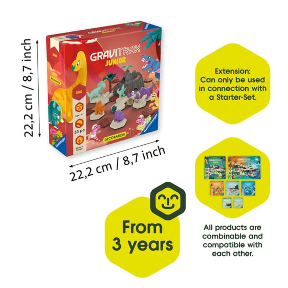 Набор заправок Gravitrax Junior Dino