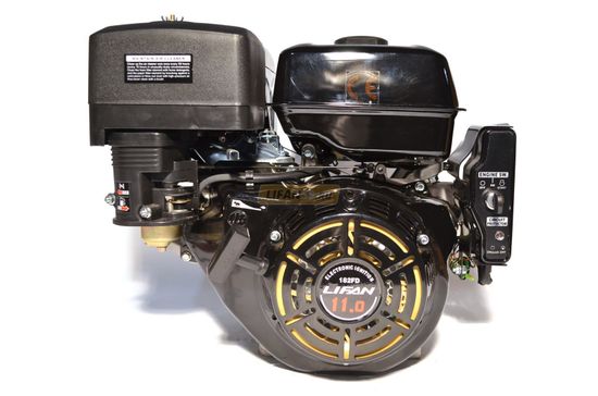 Двигатель бензиновый "LIFAN" 182FD (11 л.с., эл стартер, катушка 18А)