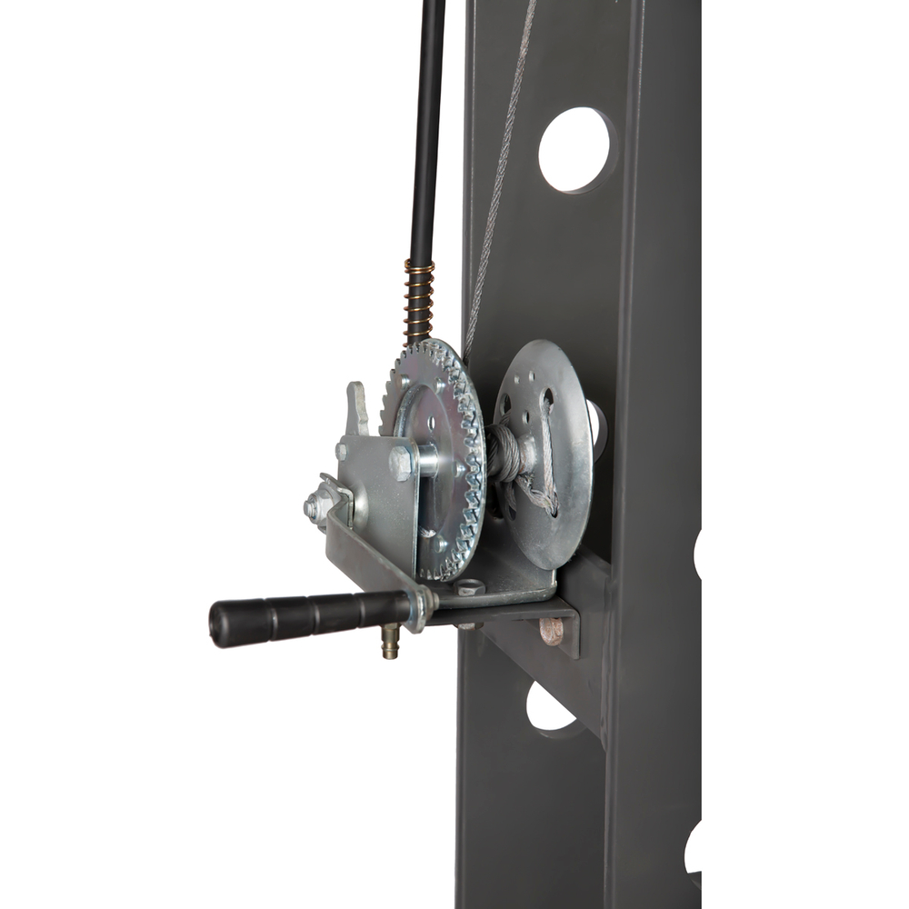 WDK-80175 Пресс напольный пневмогидравлический, 75 тонн. Ход штока 240 мм. Рабочий диапазон 0-900 мм