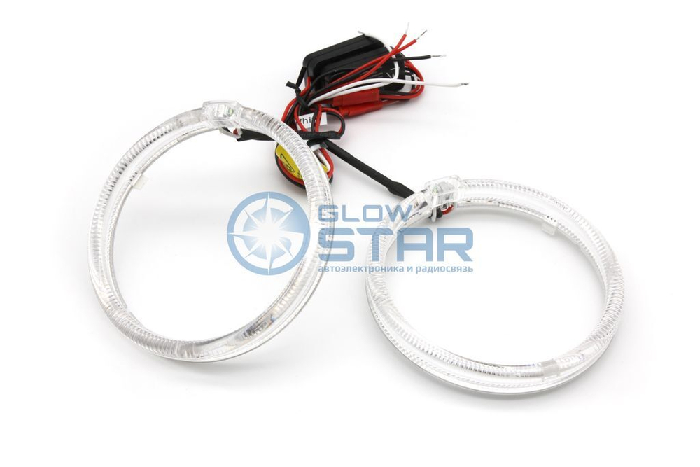 Светодиодные кольца LED Cree - 110мм, с драйвером (комплект, 2шт)