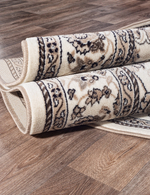 Ковер d251 - CREAM-BROWN - Овал - коллекция VALENCIA DELUXE размер 80*150 см