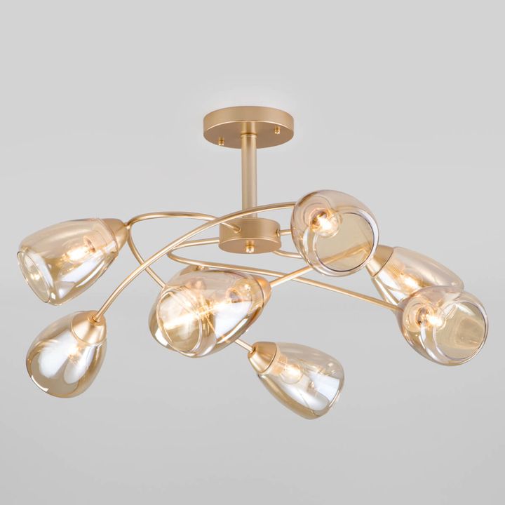 Потолочная люстра Eurosvet Noemi 30168/8 матовое золото