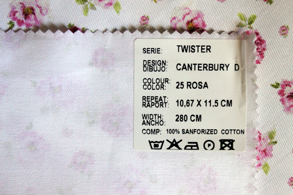 Терможаккард Twister Canterbury (Твистер Кантербери) D 25 pink