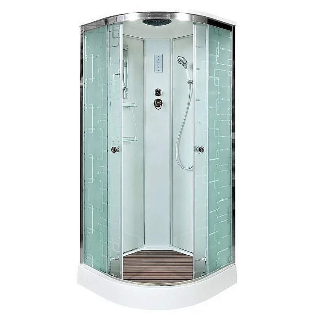 Душевая кабина DTO ЕМ1590 с пультом 90х90