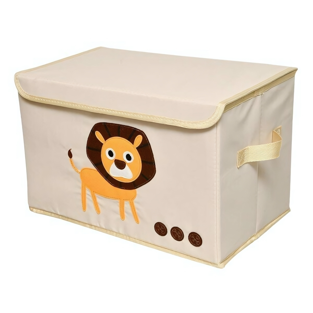 Короб для хранения с крышкой "Лев", Д380 Ш260 В260