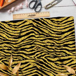 Ткань мембрана золотая шкура