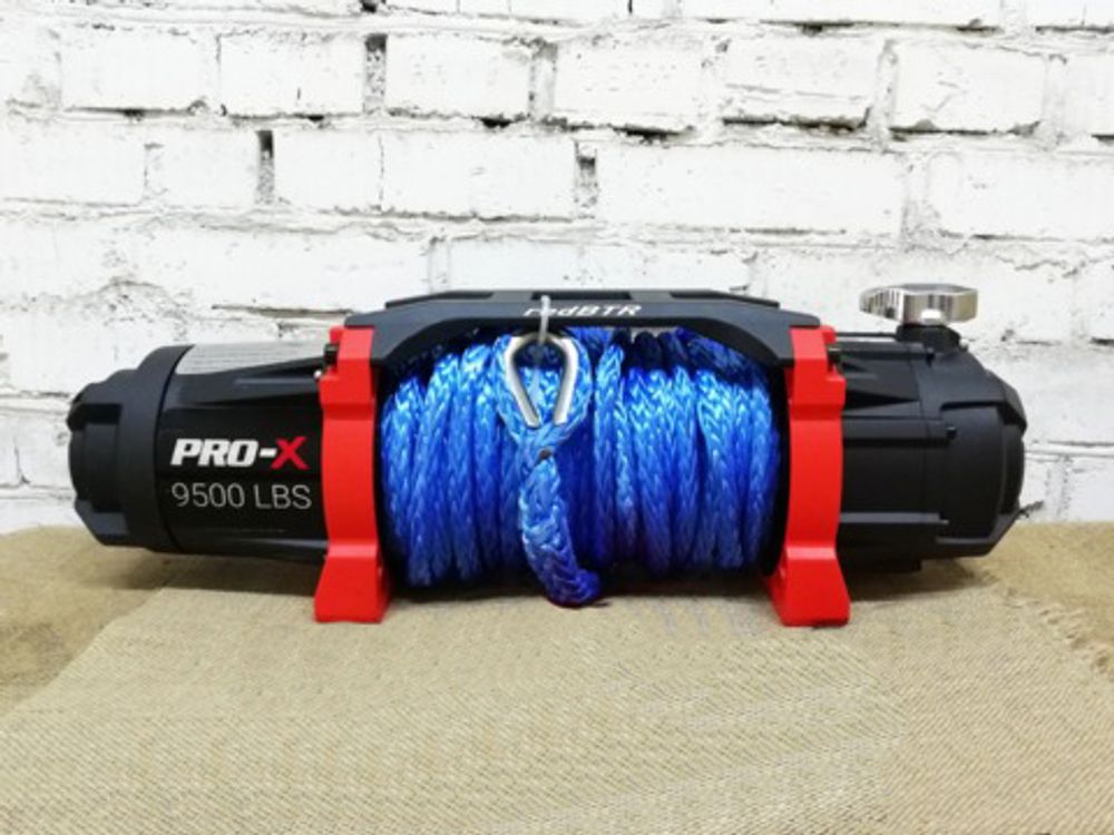 Лебедка &quot;redBTR&quot; серия &quot;PRO-Х&quot; 9,5S, 12v, 4307 кг, 150:1, синтетический трос