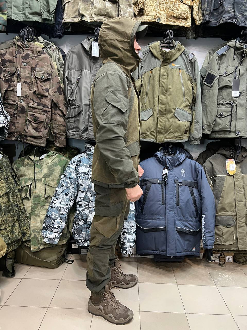 Костюм TRITON GORKA PRO –5 °C, мембрана Norvegia, коричневый