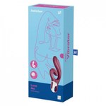Вибратор-кролик Satisfyer Love me бордовый