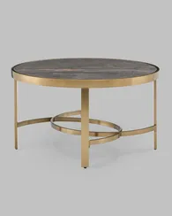 Журнальный столик Адриана 80*80 см серая керамика