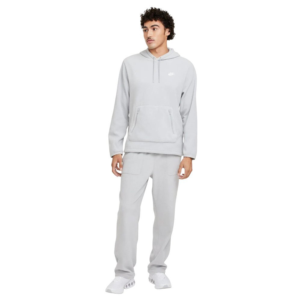 Баскетбольная толстовка Nike Club Sweatshirt Grey