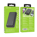 Портативный аккумулятор BOROFONE BJ38A 20000 mAh 22.5W+ PD 20W (черный)