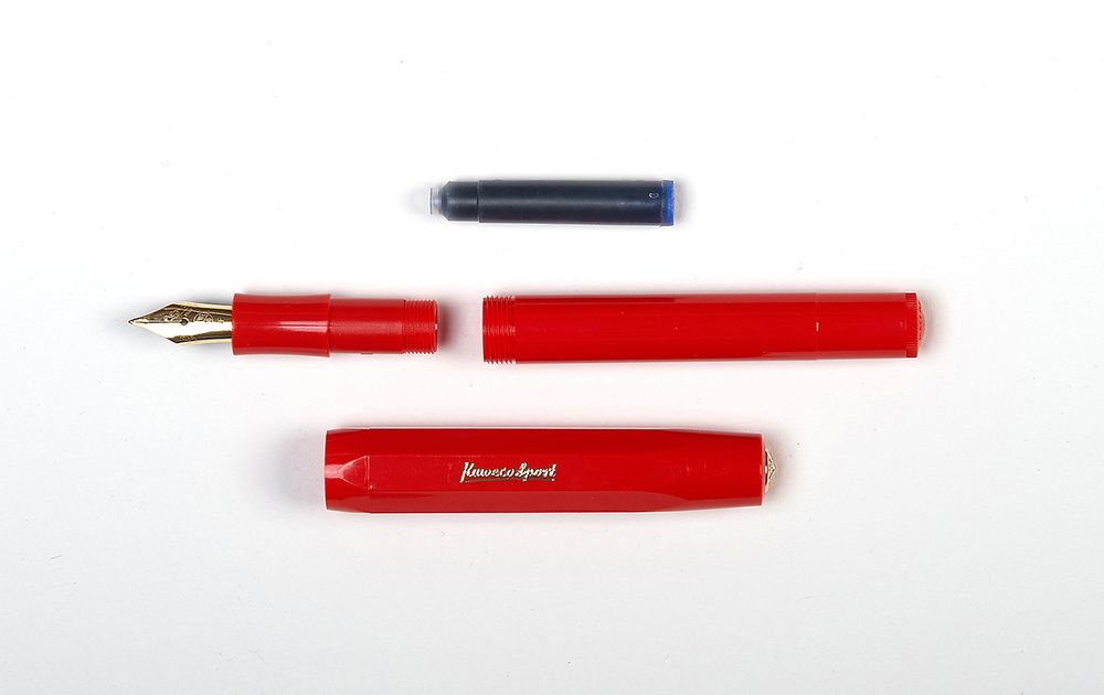 Перьевая ручка Kaweco Classic Sport красная (10001146) 1