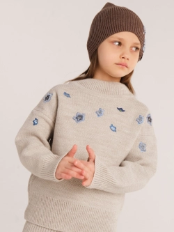 Костюм вязаный NEZABUDKA CHILD, бежевый