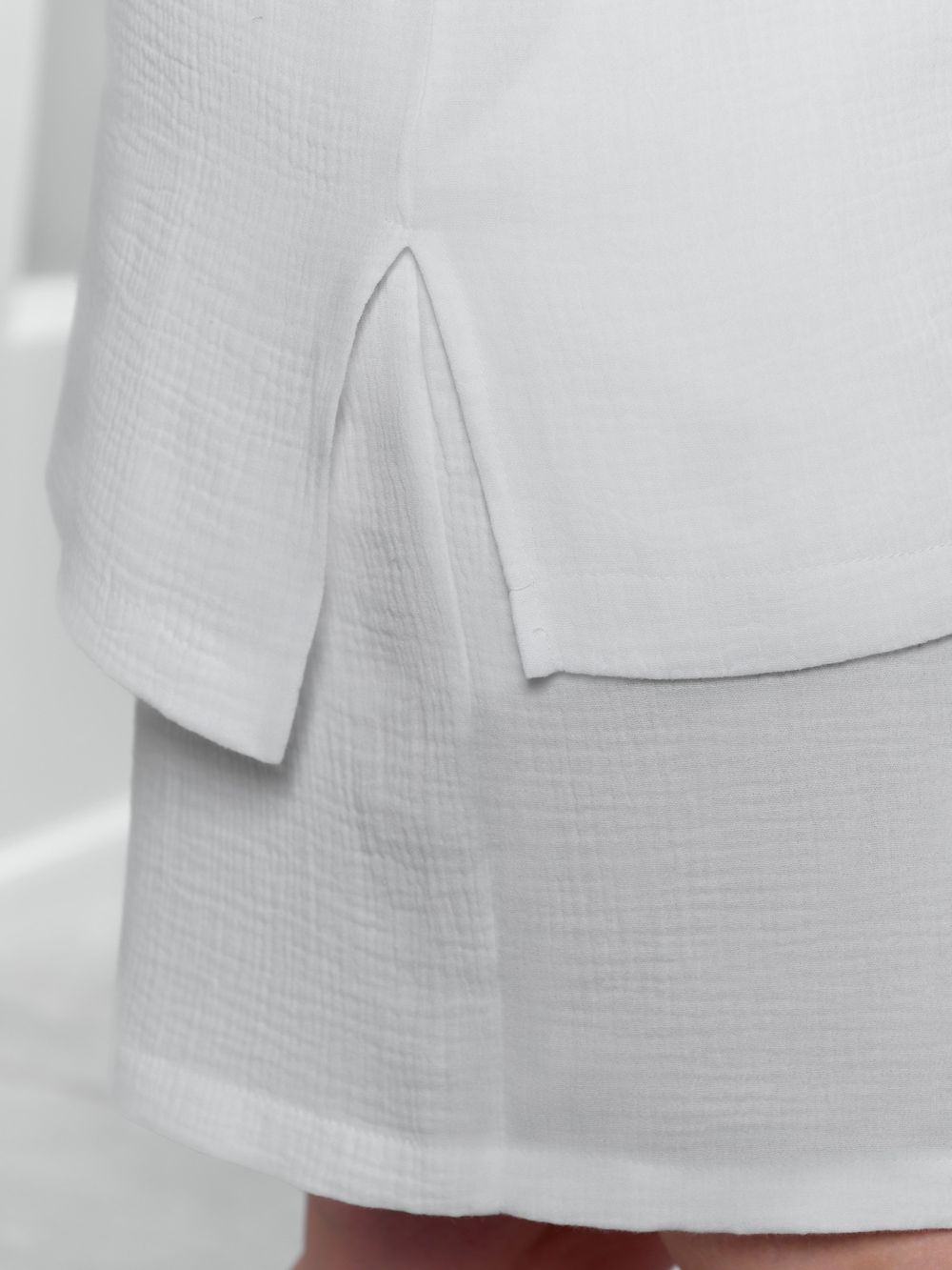 Блузка Вуаль-4 Виотекс БЕЛЫЙ