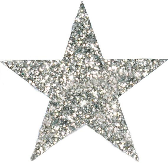 Звезда из пенофлекса 600 мм, серебро, ПромЕлка (Z-600SILVER)