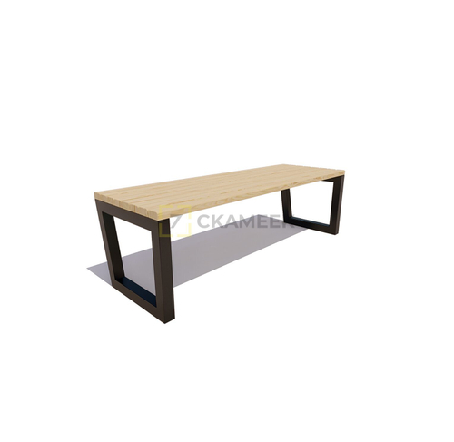 Скамейка садовая «Муром» (банкетка 2,0 м ангарская сосна,40х60)