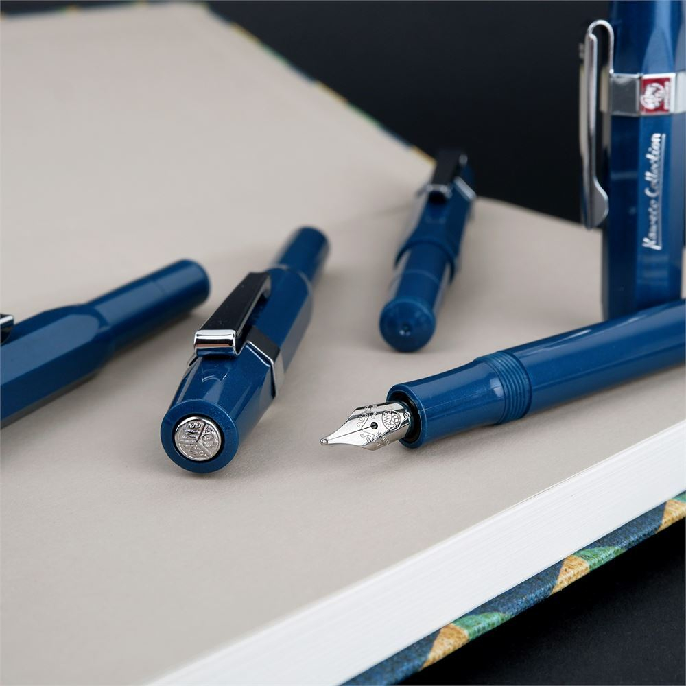 Перьевая ручка Kaweco Toyama Teal EF (11000205) 0.5 мм темно-бирюзовый корпус