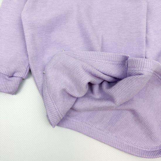 Боди-водолазка из кашкорсе, Лаванда