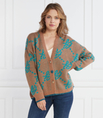 Кардиган Liu Jo - коричневый(MF3226 MAG71)