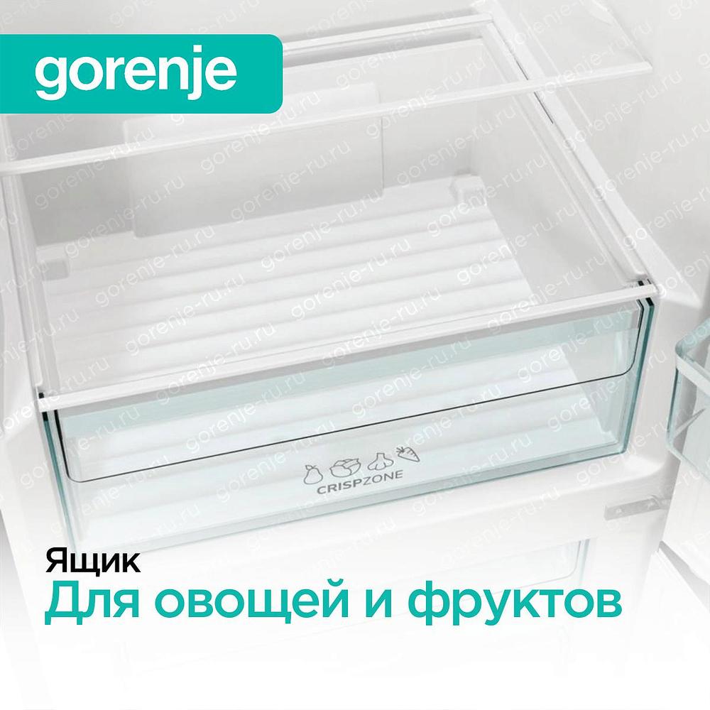 Отдельностоящий двухкамерный холодильник Gorenje RK6201ES4