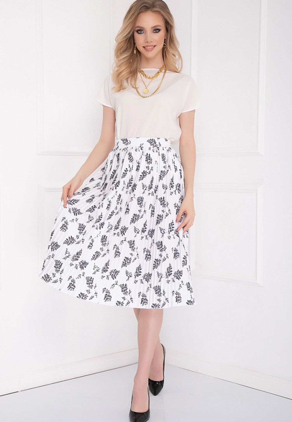 ЮБКА ВИНСЕНТЕ (ВАЙТ РАМО) Bellovera (Акция)