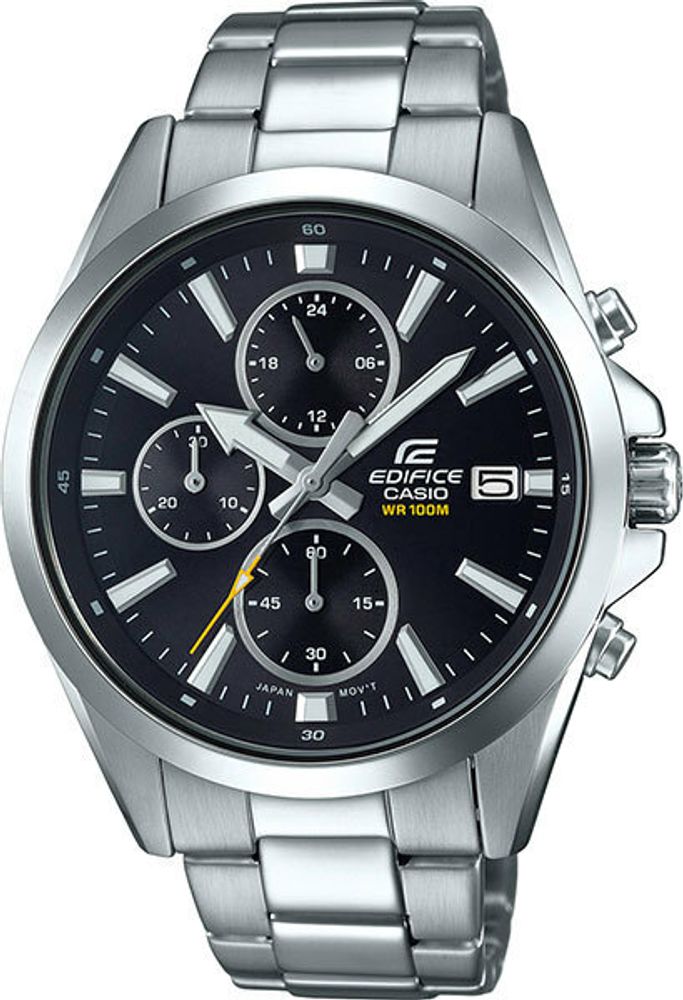 Японские наручные часы Casio Edifice EFV-560D-1A с хронографом