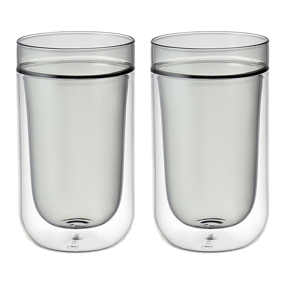 Набор стаканов Pure, 280 мл, дымчато-серые, 2 шт.